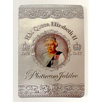 Magnet Königin Elizabeth II (Platinum)